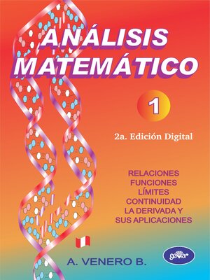 cover image of ANÁLISIS MATEMÁTICO 1 (2a Edición)